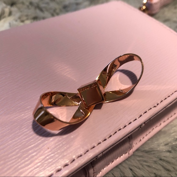 Ted Baker Pink Leather Wallet - Picture 4 of 12